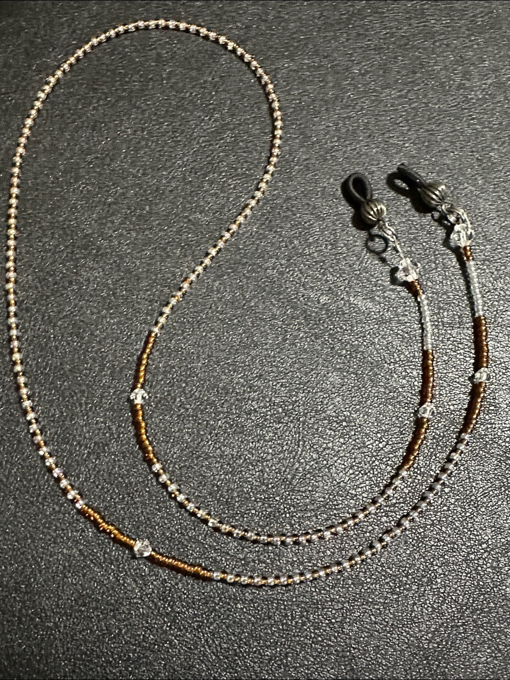 101. Two Eye Glass Holder Glass Bead Straps - Picture 9 of 10